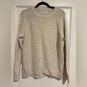 Old Navy Women's Oatmeal Crew Neck Sweater